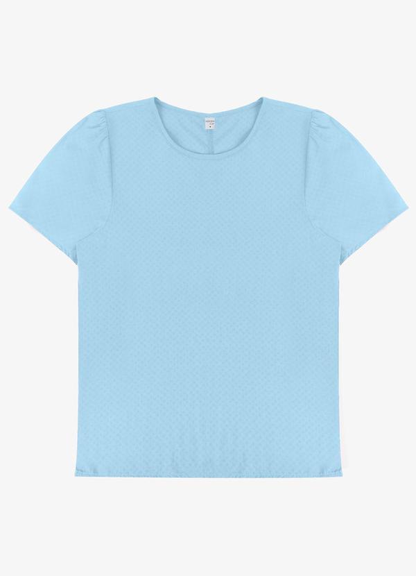 Blusa Feminina em Viscose Infinita Cor Azul