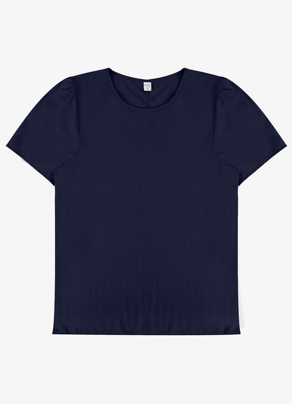 Blusa Feminina em Viscose Infinita Cor Azul