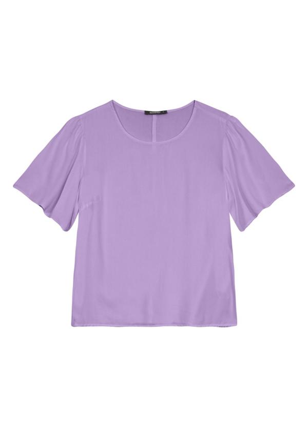 Blusa Feminina em Viscose Lilás