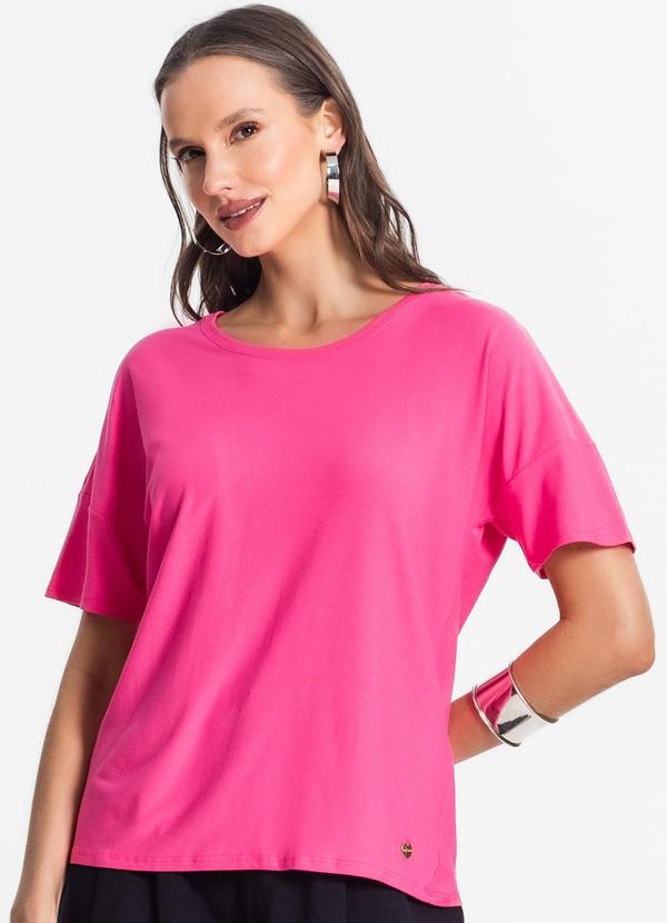 Vista 2 Blusa Feminina em Viscose Rosa Endless Endless
