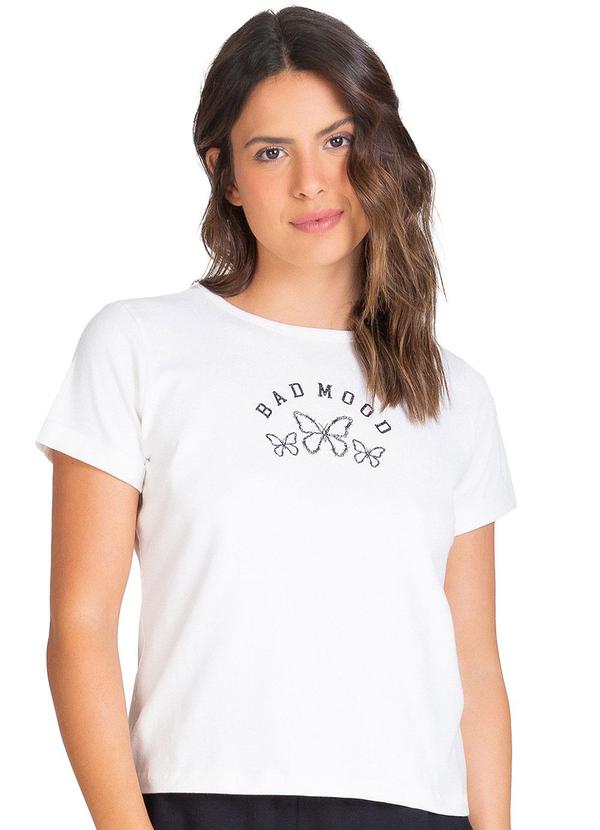 Blusa Feminina Estampada Bege