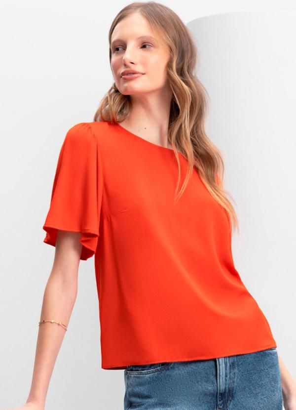 Blusa Feminina Laranja