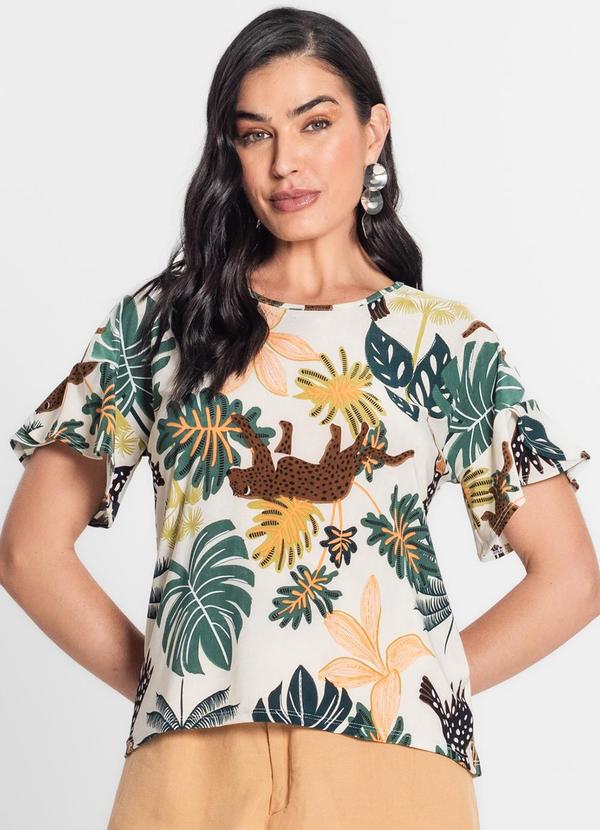 Blusa Feminina Liganete Bege