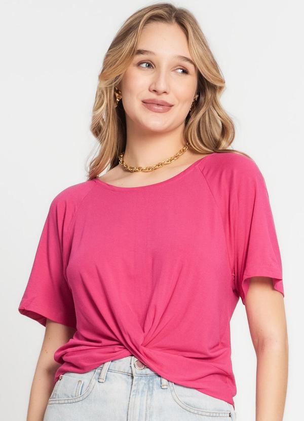 Blusa Feminina Lisa Rosa
