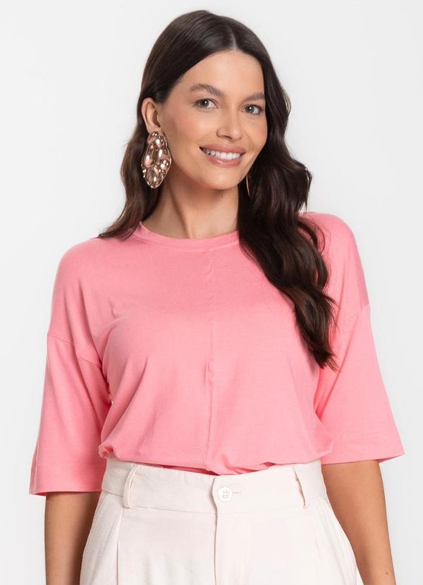 Blusa Feminina Lisa Rosa