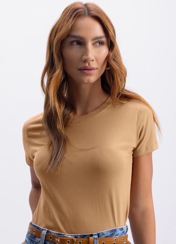 Vista 2 Blusa Feminina Marrom Essendi Essendi