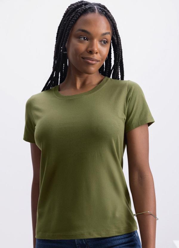 Vista 2 Blusa Feminina Verde Essendi Essendi