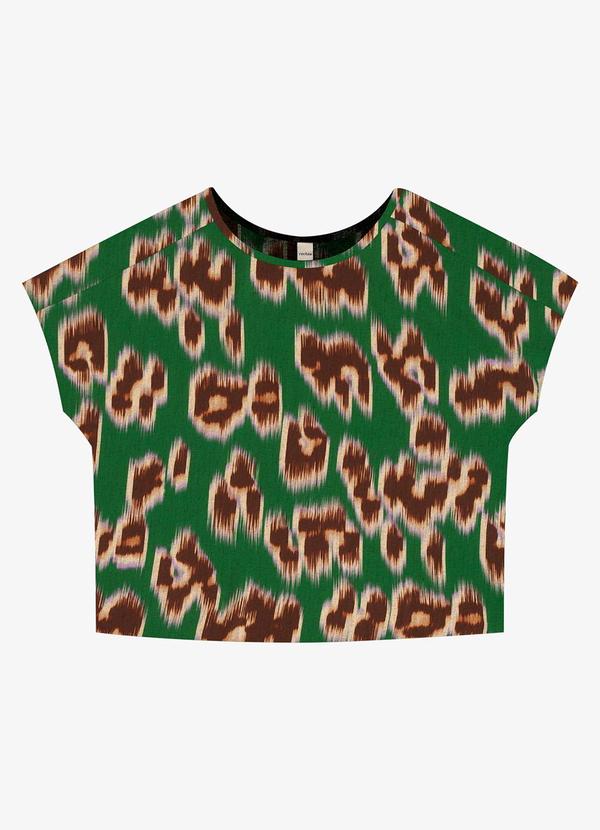 Blusa Feminina Viscose Khyara Verde