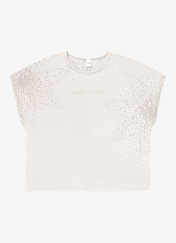 Blusa Feminina Viscotorcion Bege
