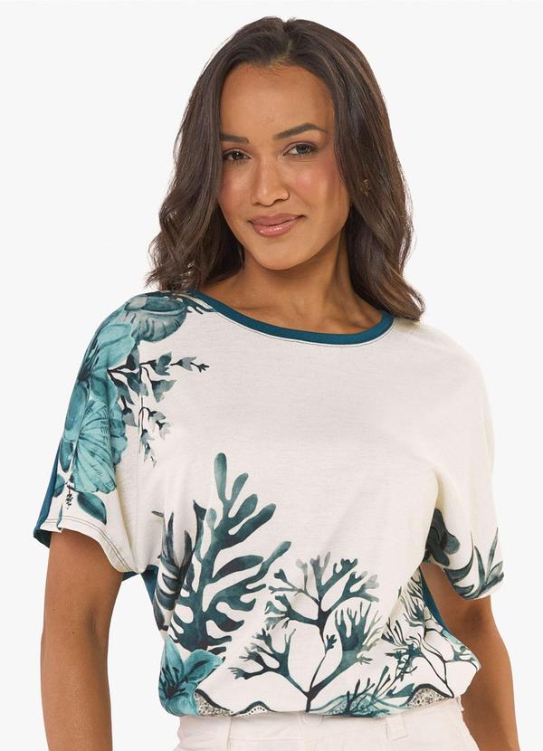 Blusa Feminina Viscotorcion Crepe Verde
