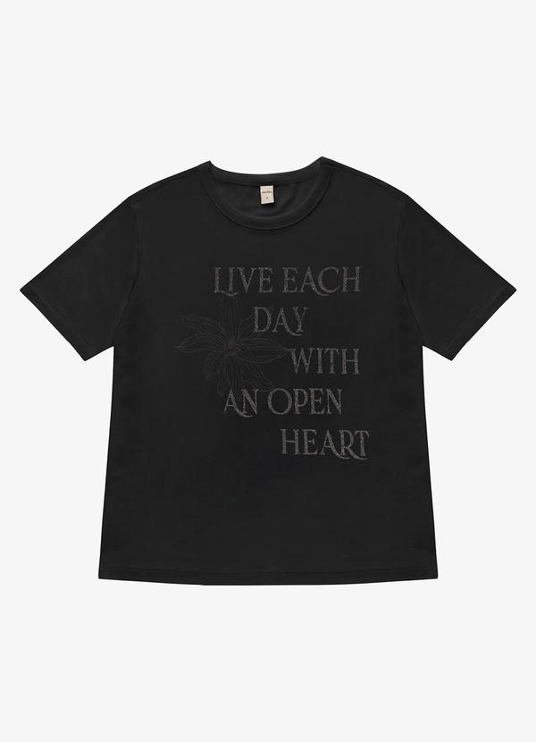 Blusa Feminina Viscotorcion Preto