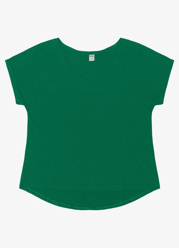 Blusa Feminina Viscotorcion Verde