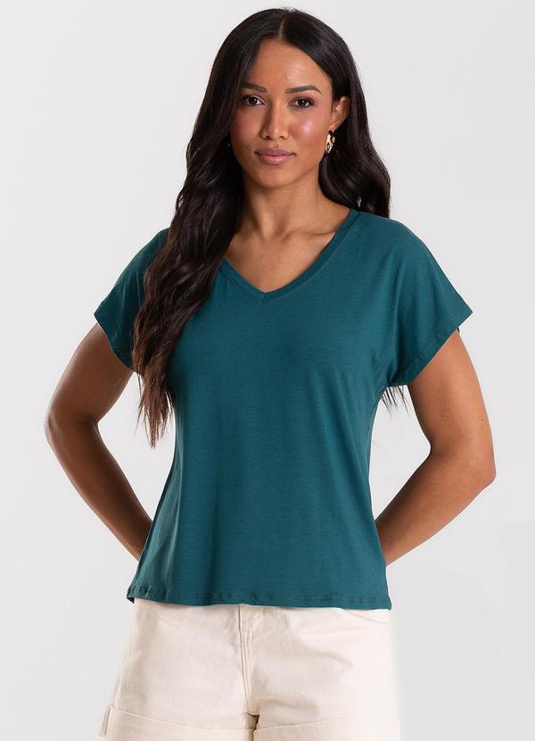 Blusa Feminina Viscotorcion Verde