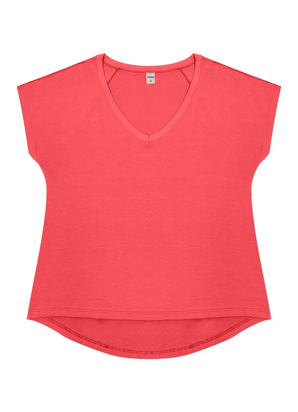 Blusa Feminina Viscotorcion Vermelho