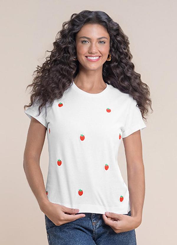 Blusa Frutinhas Vermelho