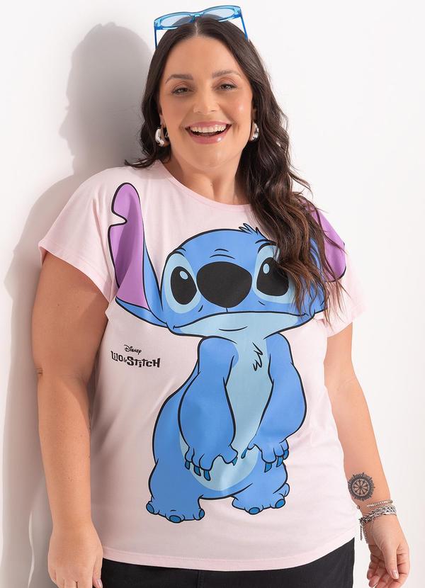 Blusa Lilo & Stitch Rosa