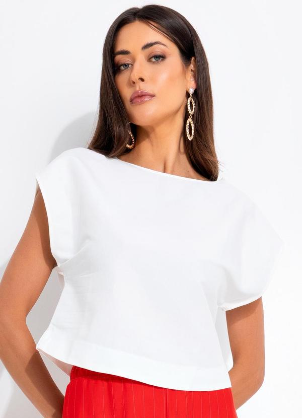 Blusa Linho Off White