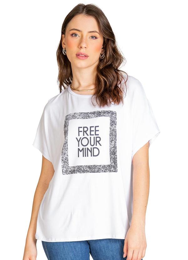 Blusa Malha Visco Premiere Branco