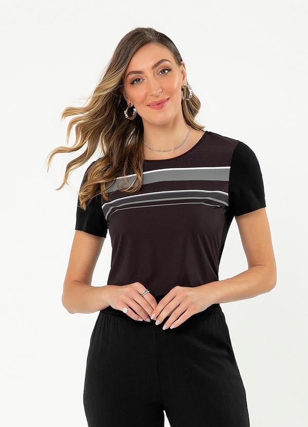 Blusa Misturinha Preto