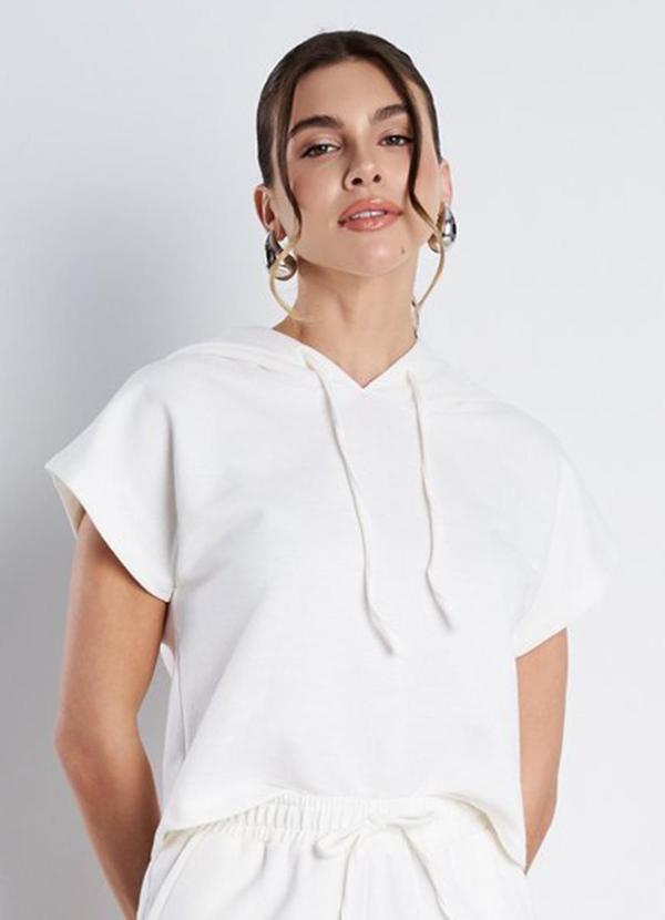 Blusa Moletinho Essenza Off White