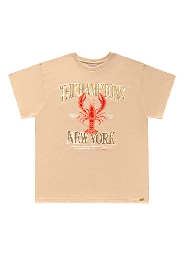 Blusa Ny Color Bege