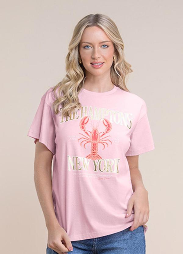 Blusa Ny Color Rosa