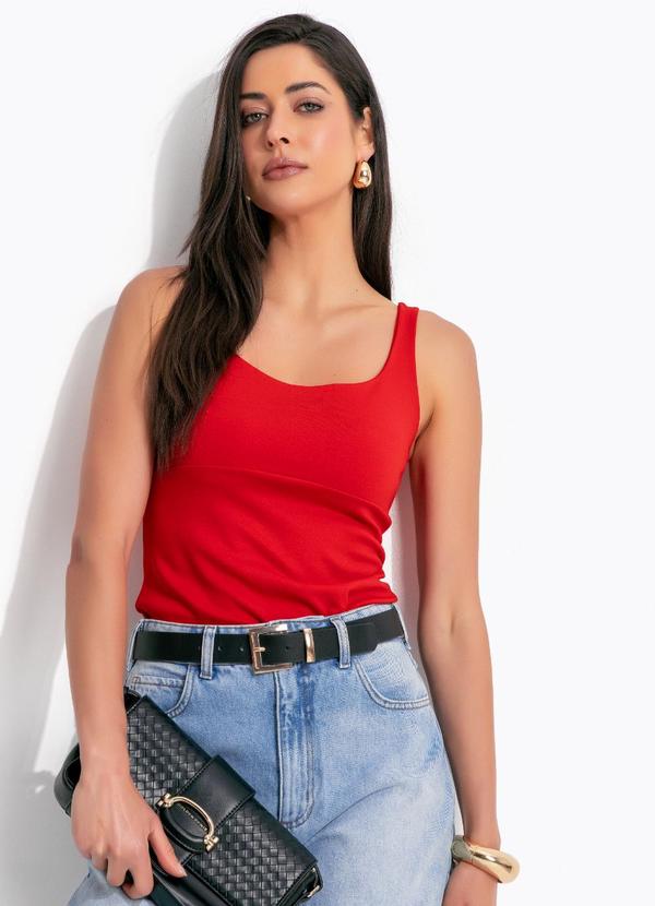 Blusa Regata Vermelho