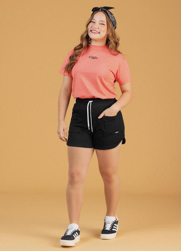 Blusa Teen Feminino Laranja