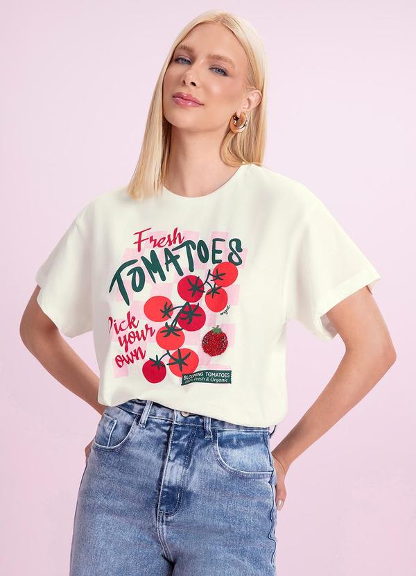 Blusa Tomates Bege