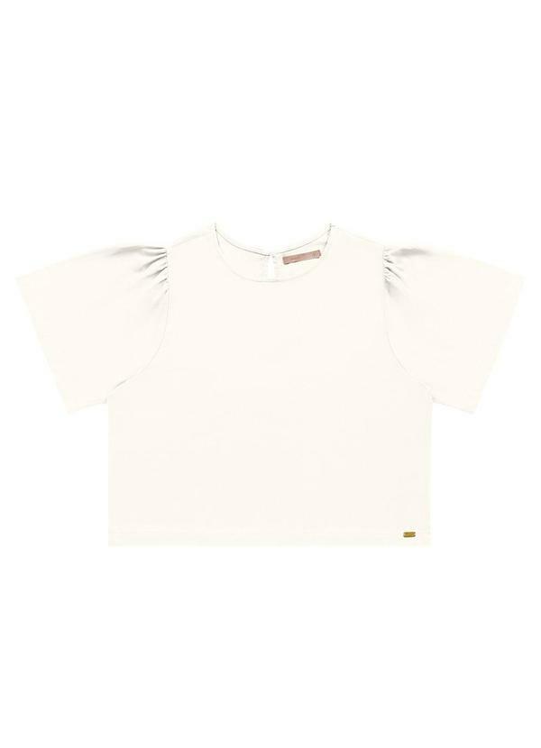 Vista 2 Blusa Viscose Essentials Branco Angel Angel