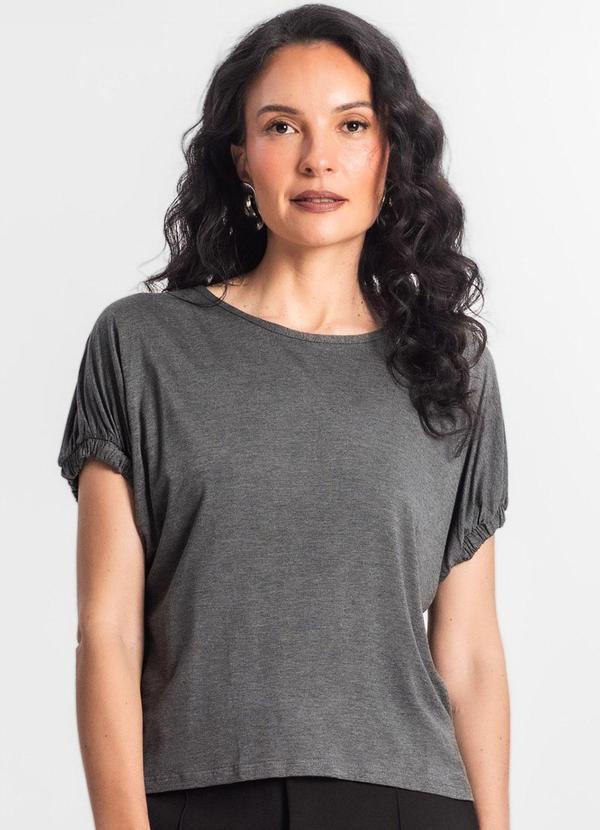 Blusa Viscose Cinza
