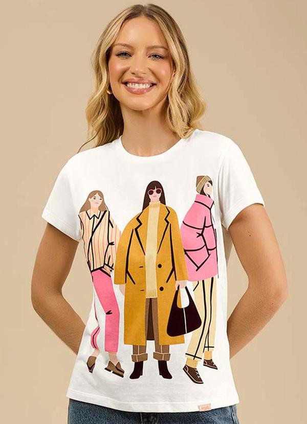 Blusa Winter Girls Branco