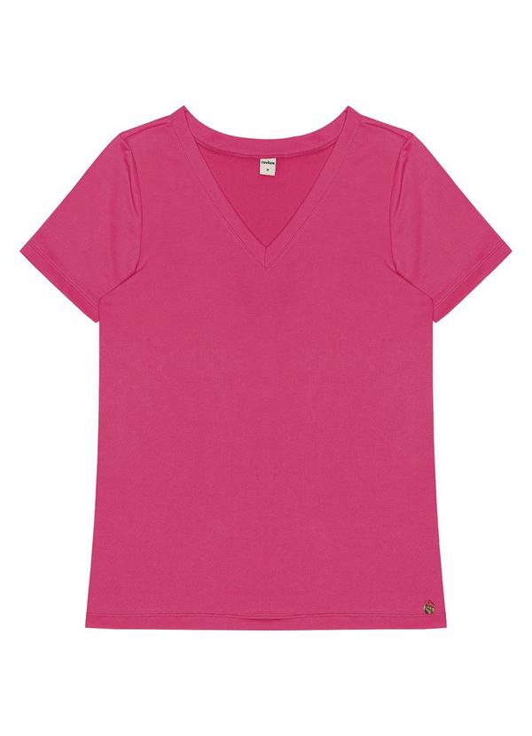 Blusa Feminina Malha Delicate Básica Rosa