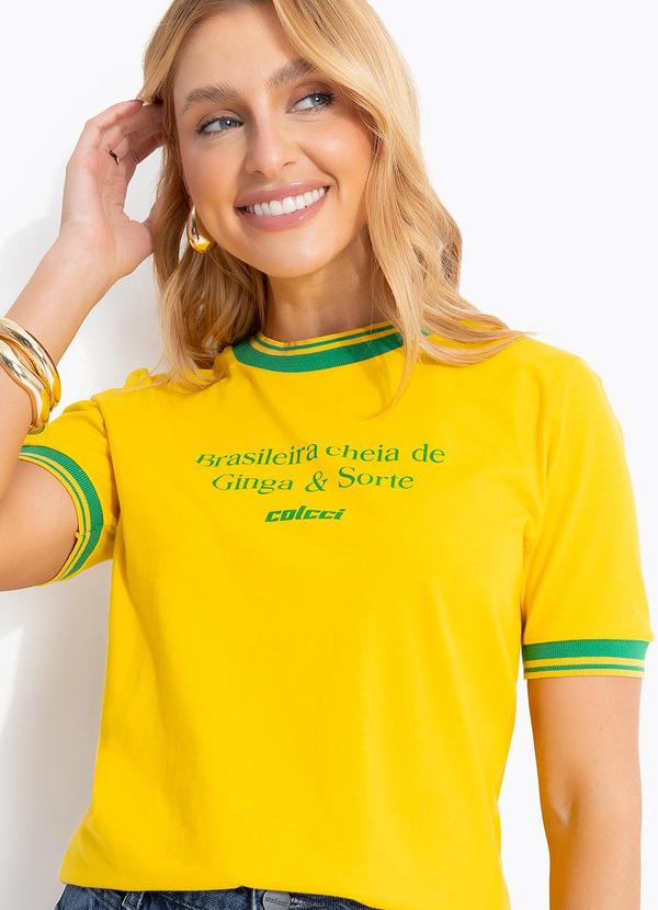 Camiseta Amarelo