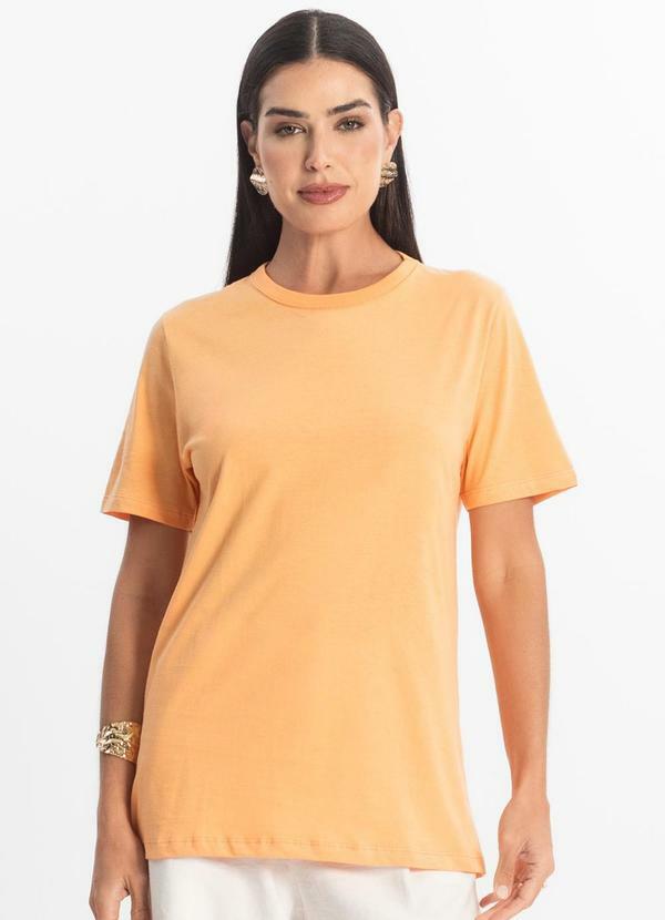 Camiseta Básica Unissex Laranja