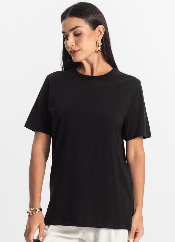 Camiseta Básica Unissex Preto