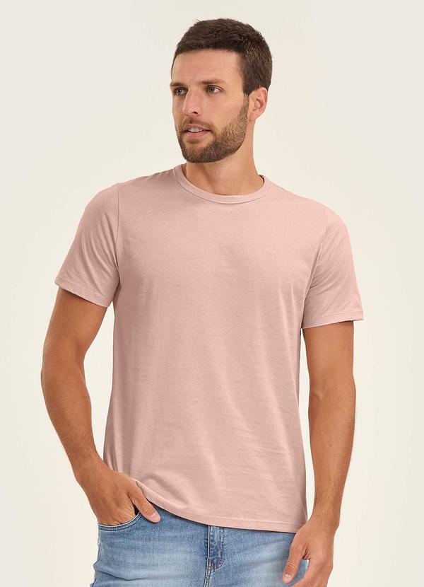 Camiseta Básica Unissex Rosa