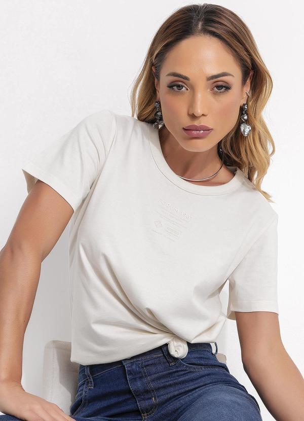 Camiseta Bege