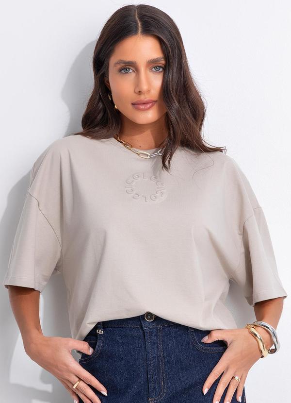 Camiseta Bege