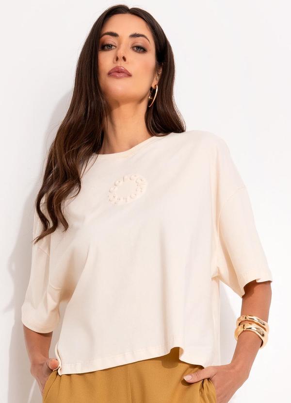 Camiseta Bege