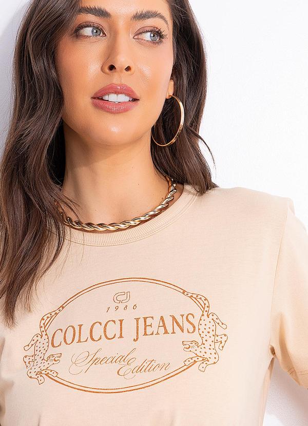 Camiseta Cj Bege