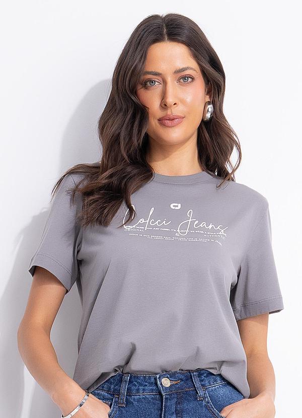 Camiseta Cj Cinza