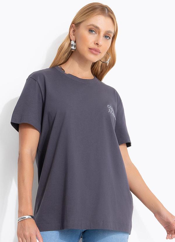 Camiseta Cj Cinza