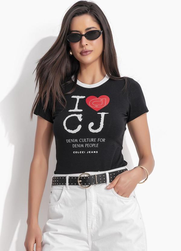 Camiseta Cj Preto