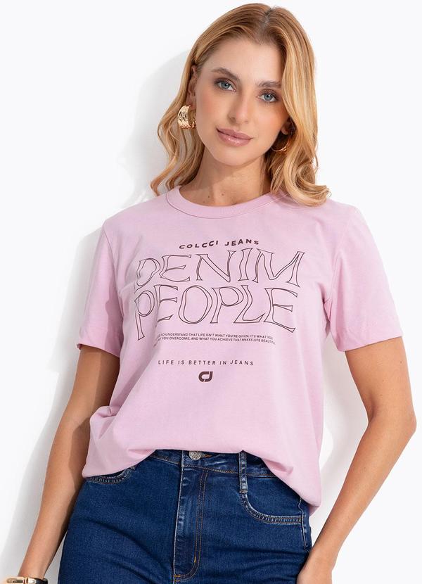 Camiseta Cj Rosa