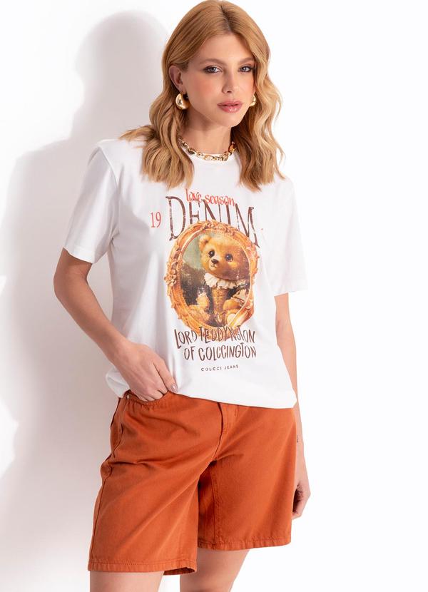 Camiseta Estampada Cj Off White