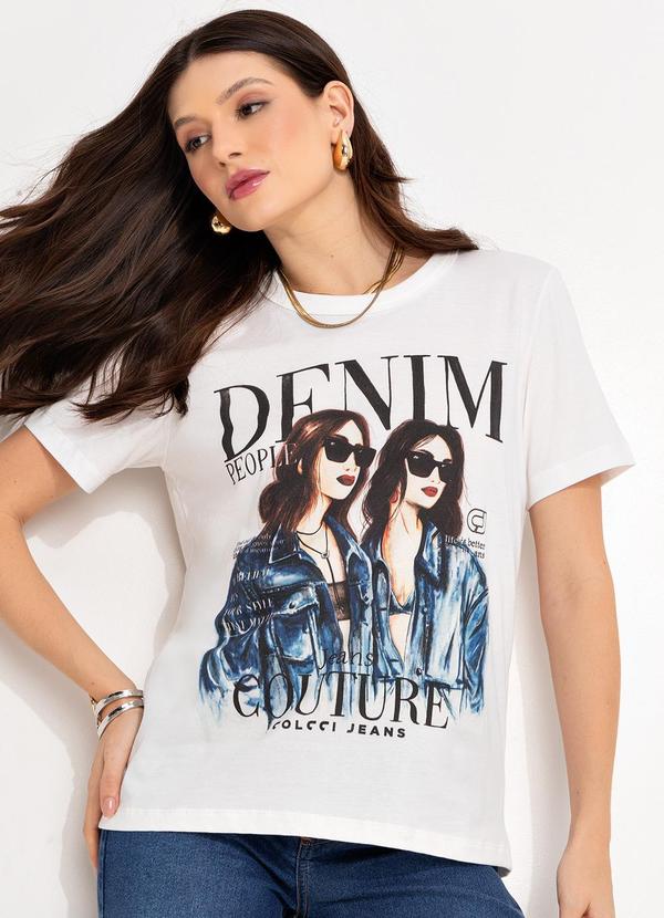 Camiseta Estampada Cj Off White