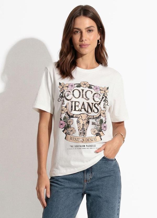 Camiseta Estampada Cj Off White