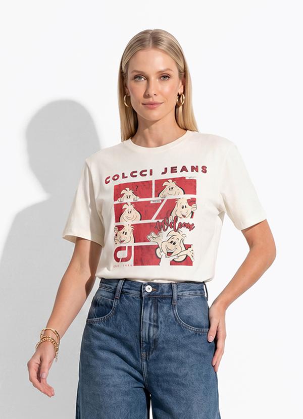 Camiseta Estampada Cj Off White