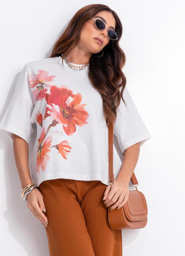 Camiseta Estampada Off White